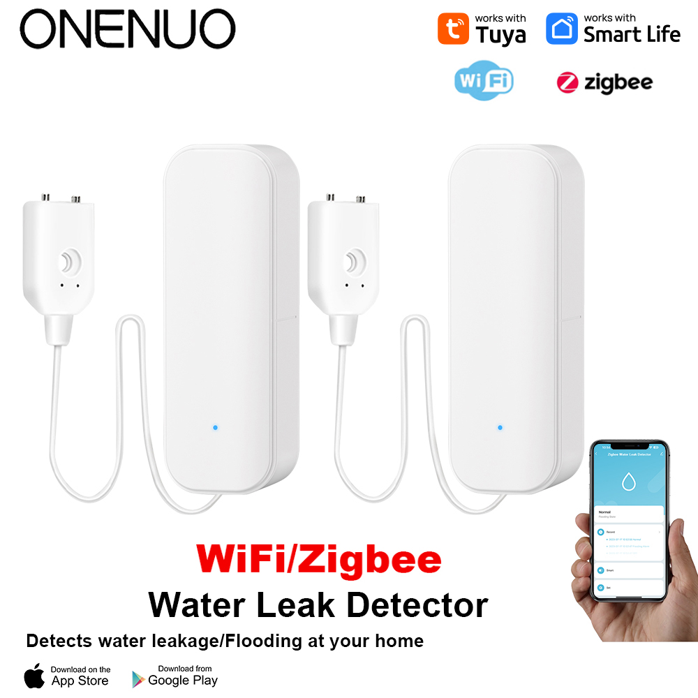 Home Security Technology - WiFi/Zigbee Water Sensor Tuya Leakage Alarm