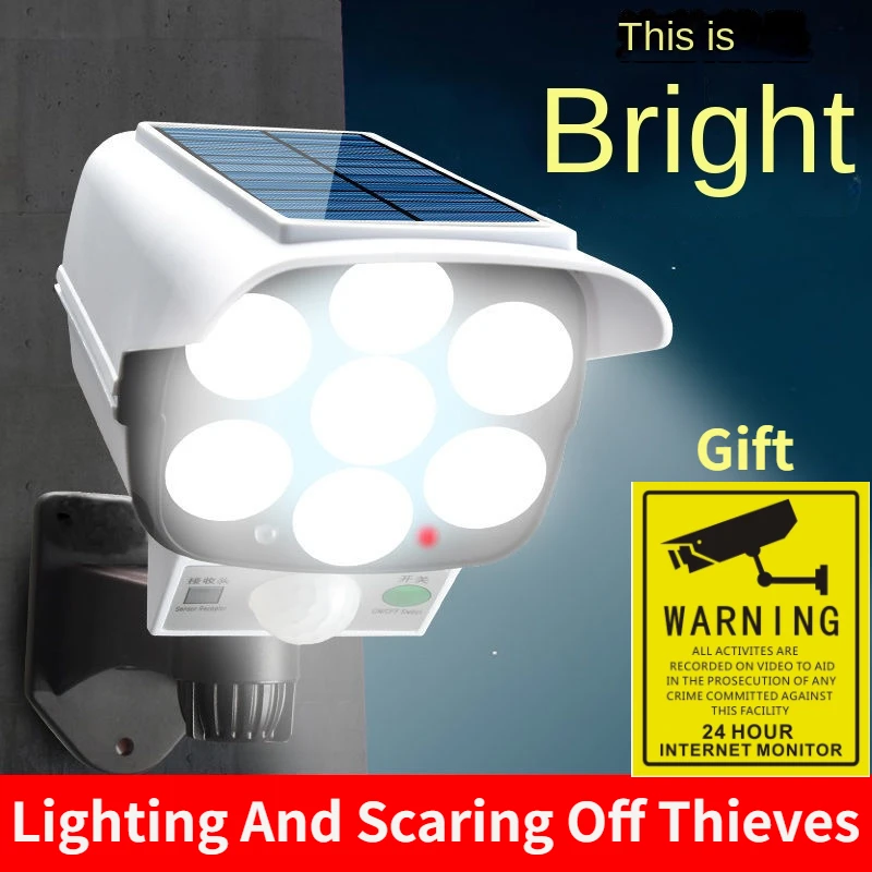 Home Security Business - Outdoor Solar Light Motion Sensor Security