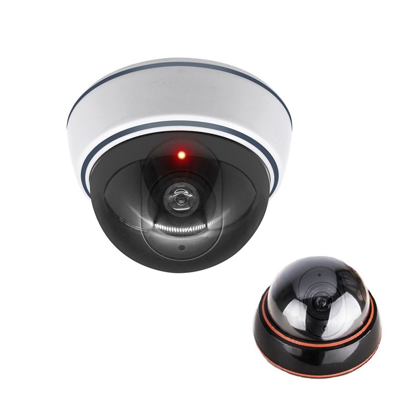 Home Security And Camera Systems - Creative Black/White Fake Dome Camera Simulation
