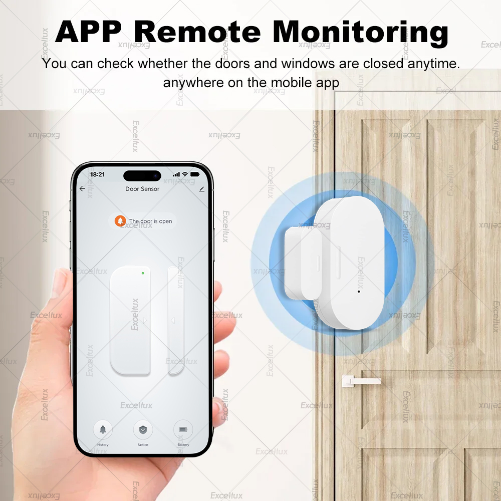 Zigbee 3.0 Door Window Sensor  - Home Security With Alarm ulasan dan harga