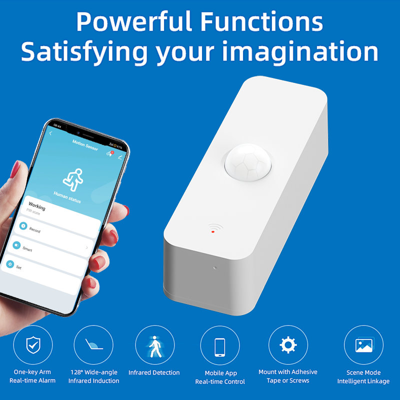 Tuya WiFi Zigbee PIR Motion Se - Home Security Technology ulasan dan harga