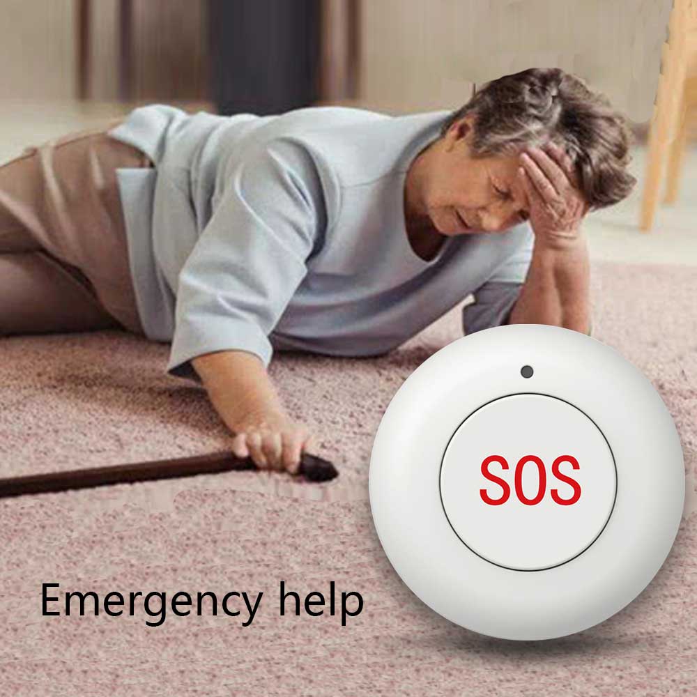 Wireless SOS Button Smart Home - Home Security Technology ulasan dan harga