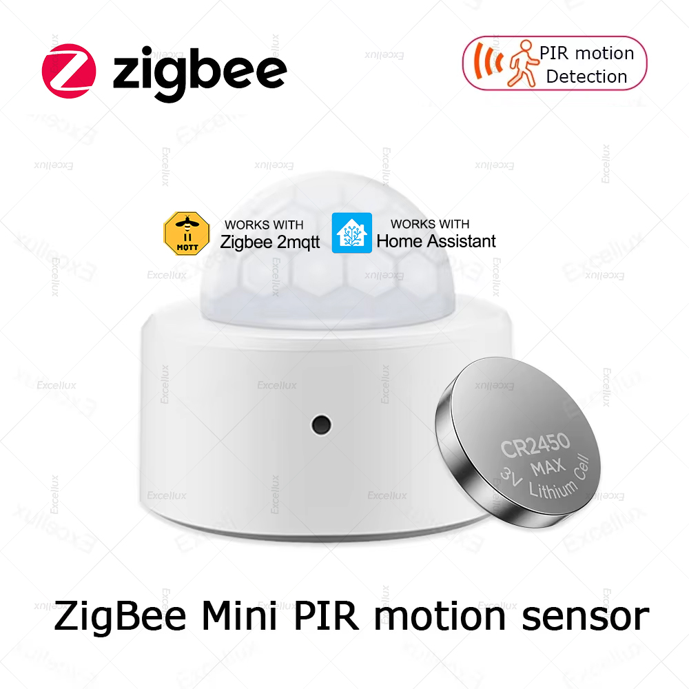 ZigBee PIR Motion Sensor Mini  - Home Security With Alarm ulasan dan harga