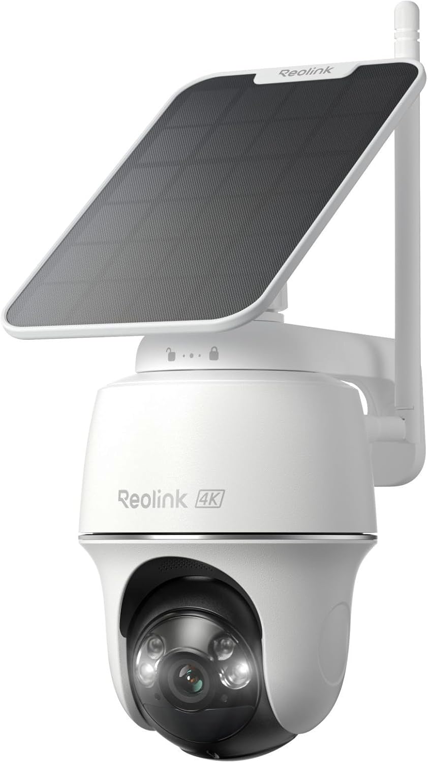 4K Solar Security Camera Wirel - Home Security No Subscription ulasan dan harga