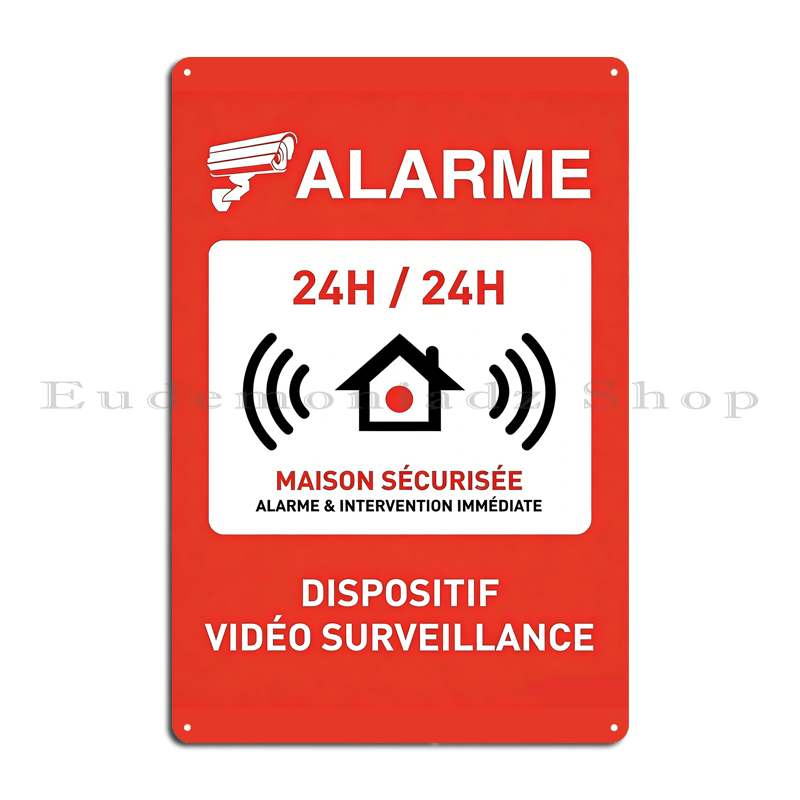 Retro 24h Alarm System Metal S - Home Security With Alarm ulasan dan harga