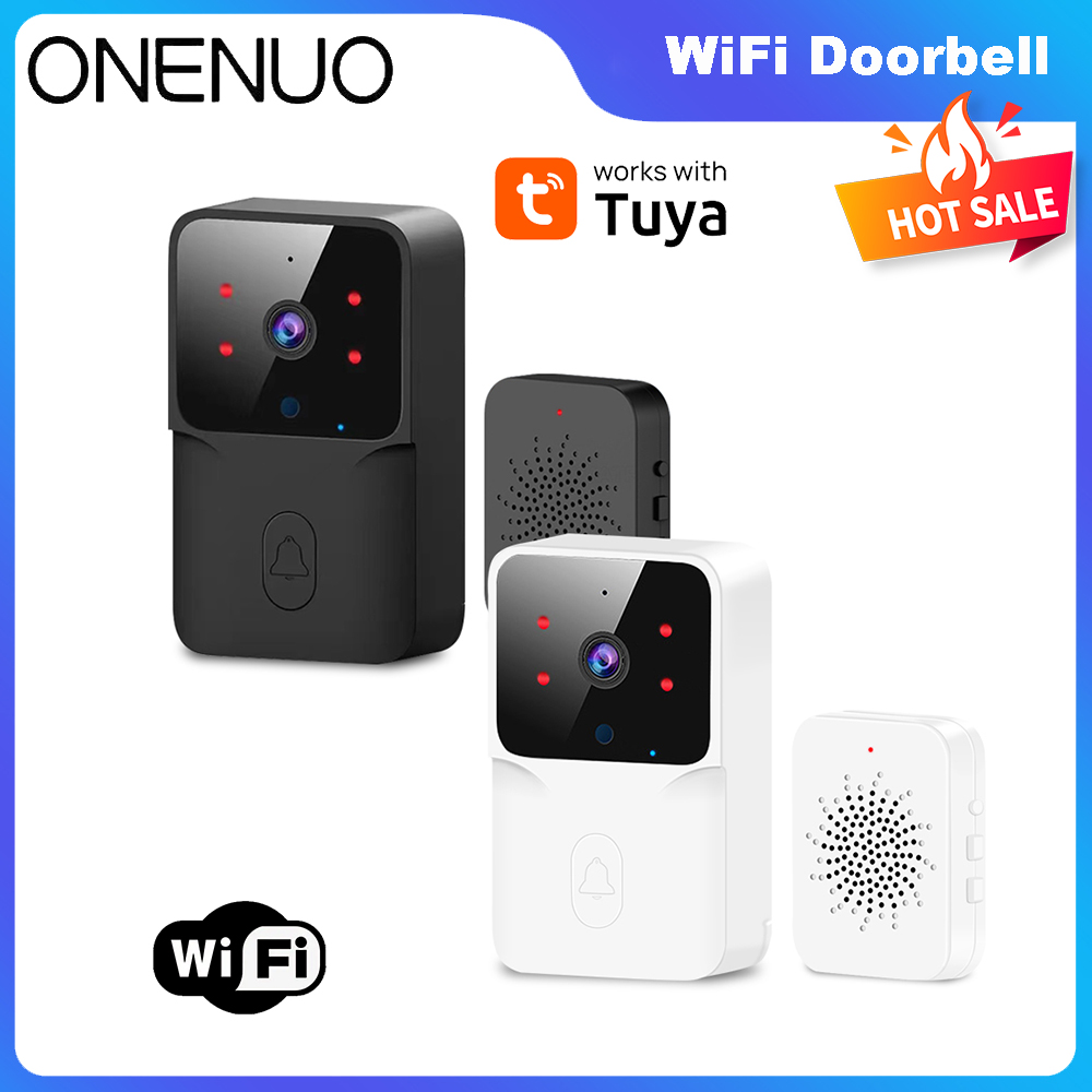 Tuya WiFi Video Doorbell Wirel - Home Security Front Door Camera ulasan dan harga