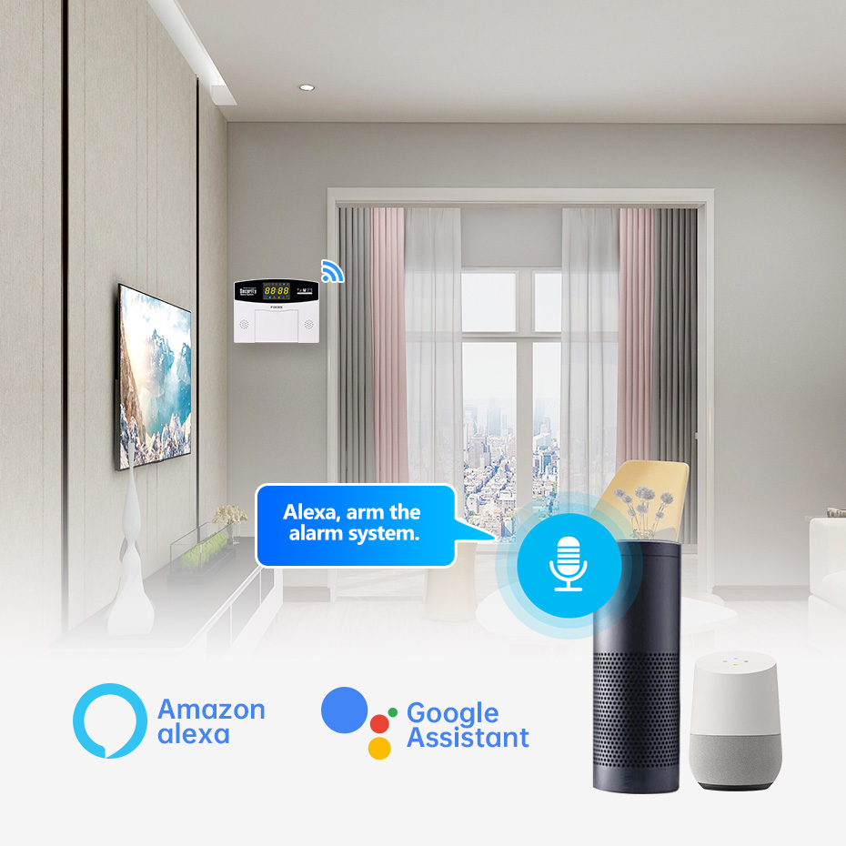 Fuers Tuya Smart Alarm System  - Home Security Front Door Camera ulasan dan harga