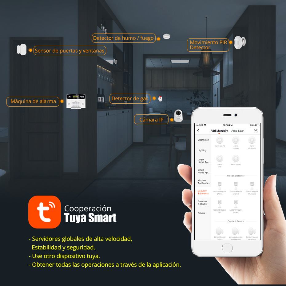 Fuers Tuya Smart Alarm System  - Home Security Front Door Camera ulasan dan harga