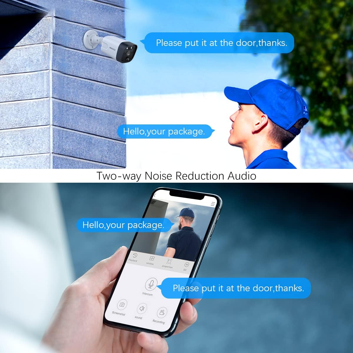 OOSSXX 4K POE Wired Home Secur - Home Security No Monthly Fee ulasan dan harga