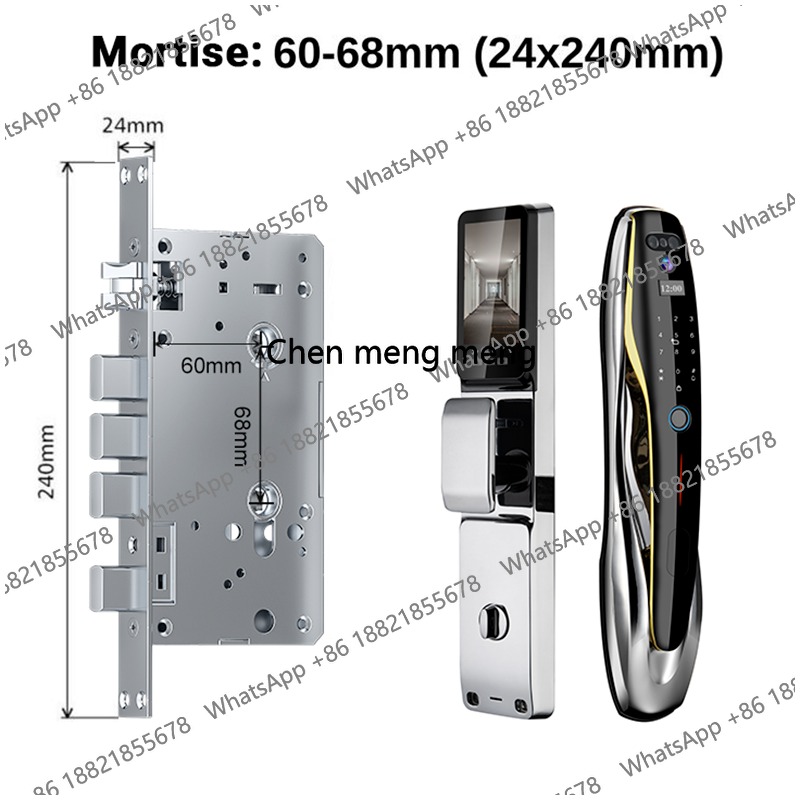 Security Fingerprint  Card Unl - Home Security Front Door Camera ulasan dan harga
