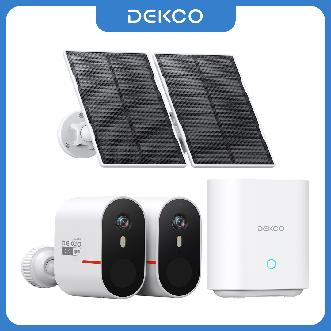 Dekco 3MP WiFi Solar Camera Sy - Home Security And Camera Systems ulasan dan harga