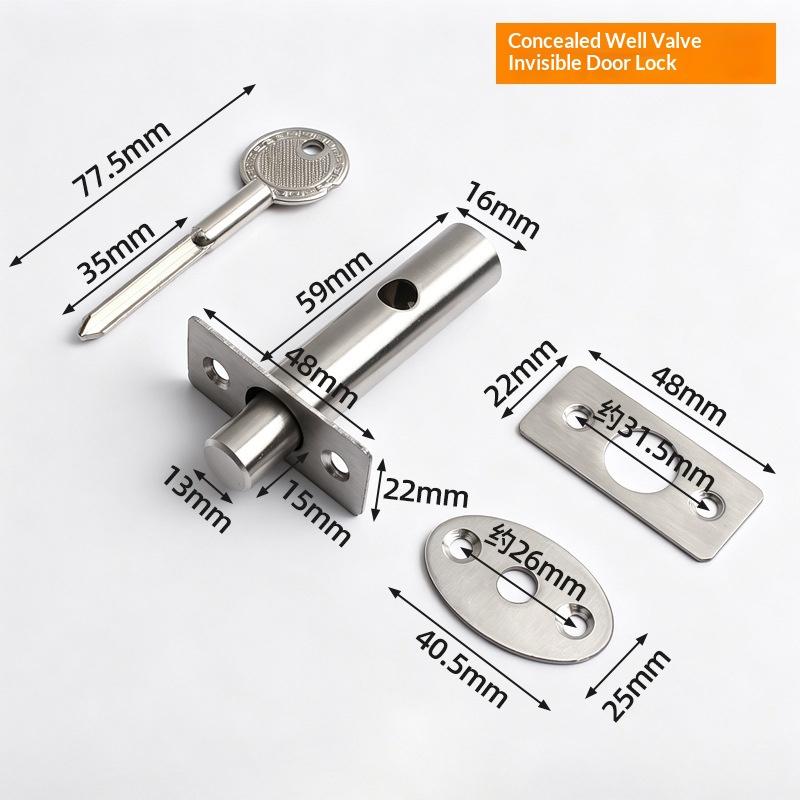 Stainless Steel Anti Theft Hid - Home Security Key ulasan dan harga