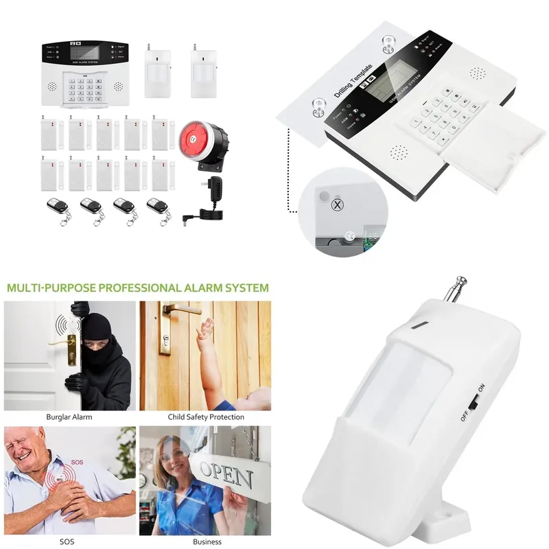 House Burglar Alarm Kit Auto D - Home Security With Alarm ulasan dan harga