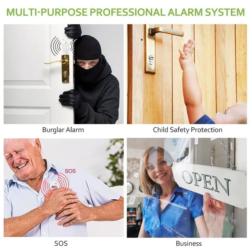 House Burglar Alarm Kit Auto D - Home Security With Alarm ulasan dan harga