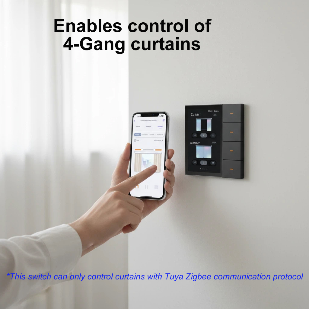 F3-pro Tuya Smart Panel ZigBee - Home Security Technology ulasan dan harga