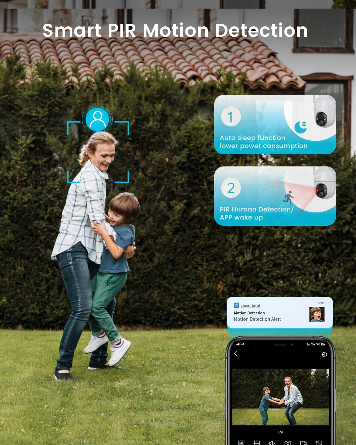Wireless Outdoor Security Came - Home Security No Subscription ulasan dan harga