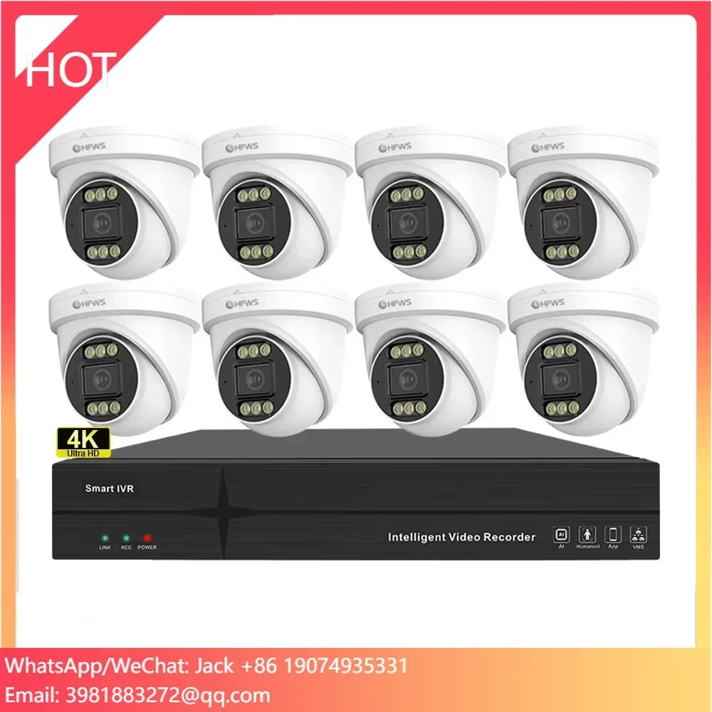OEM 8MP 4K 25FPS PoE IP Camera - Home Security And Camera Systems ulasan dan harga
