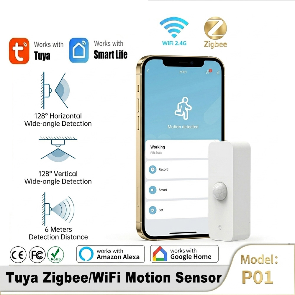 Smart PIR Motion Sensor WiFi Z - Home Security Technology ulasan dan harga