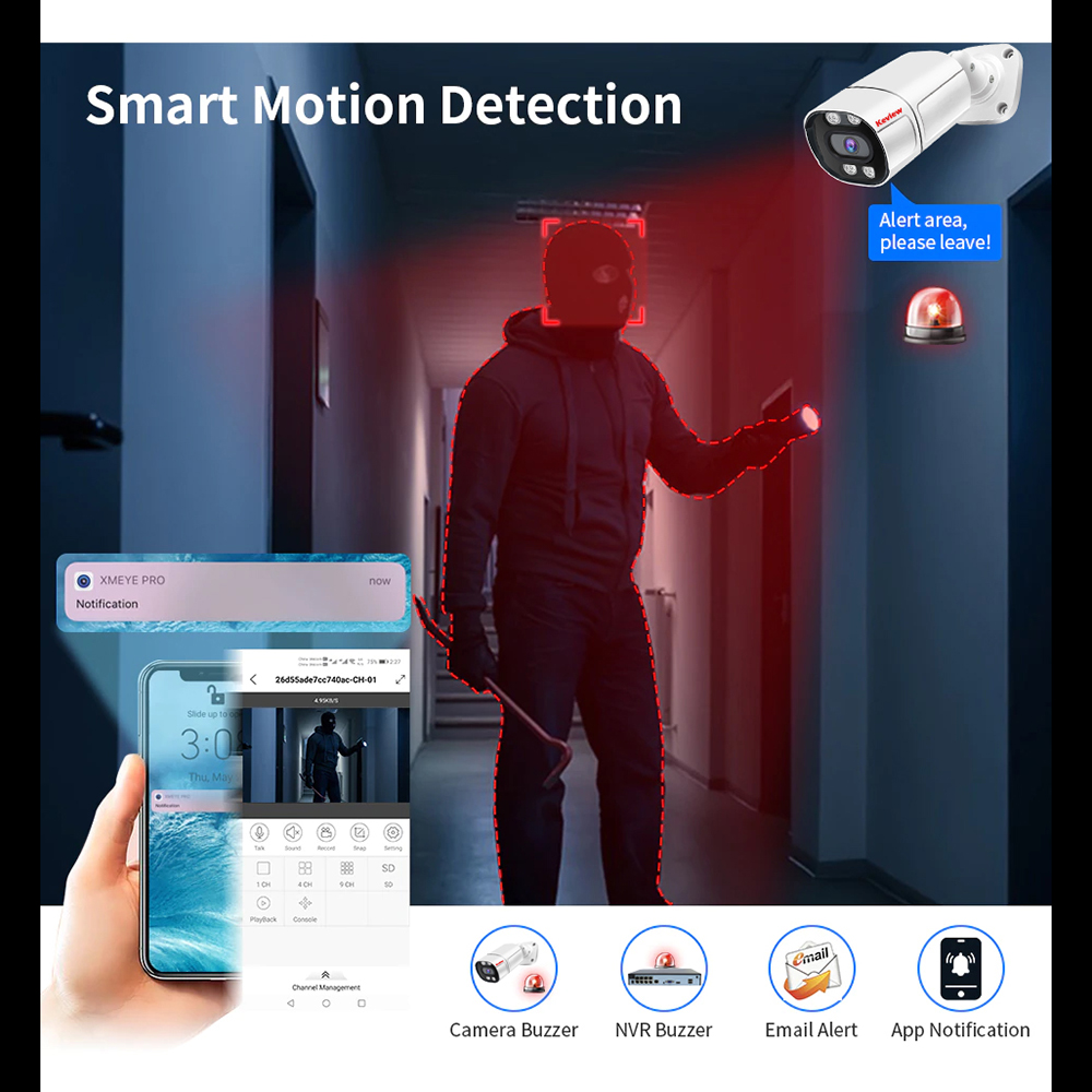 4K 8MP 4MP 8CH POE IP Surveill - Nvr Kit 8 Channel ulasan dan harga