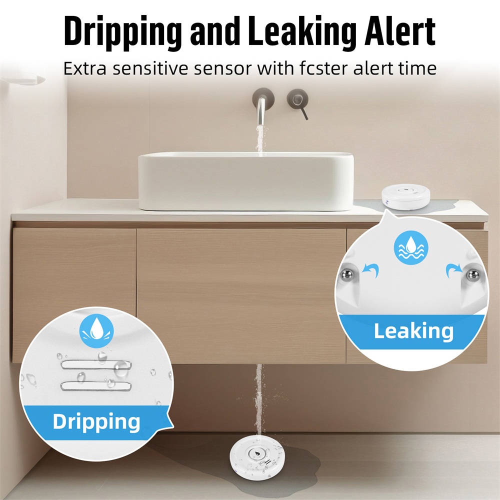 Fuers Water Leakage Detector S - Home Security Technology ulasan dan harga