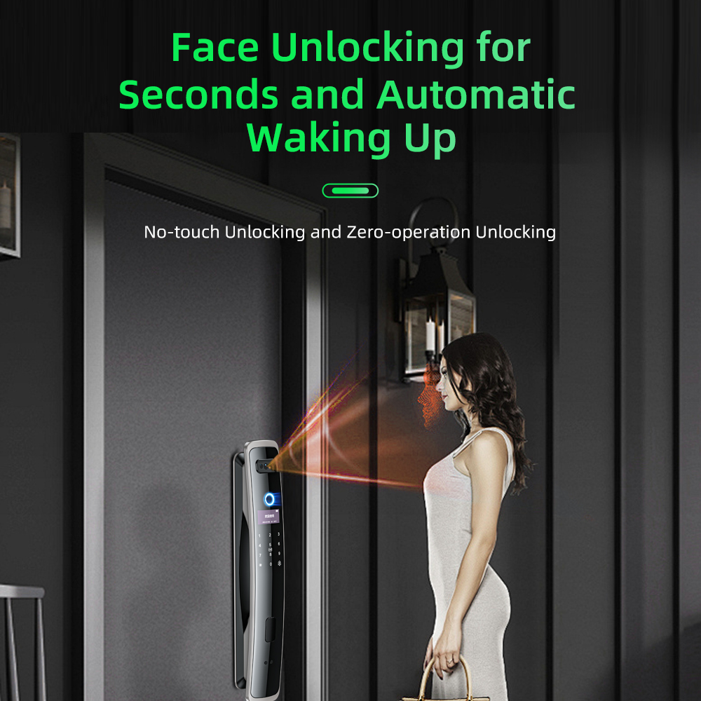 EGFirtor Smart Password Lock 3 - Home Security Front Door Camera ulasan dan harga