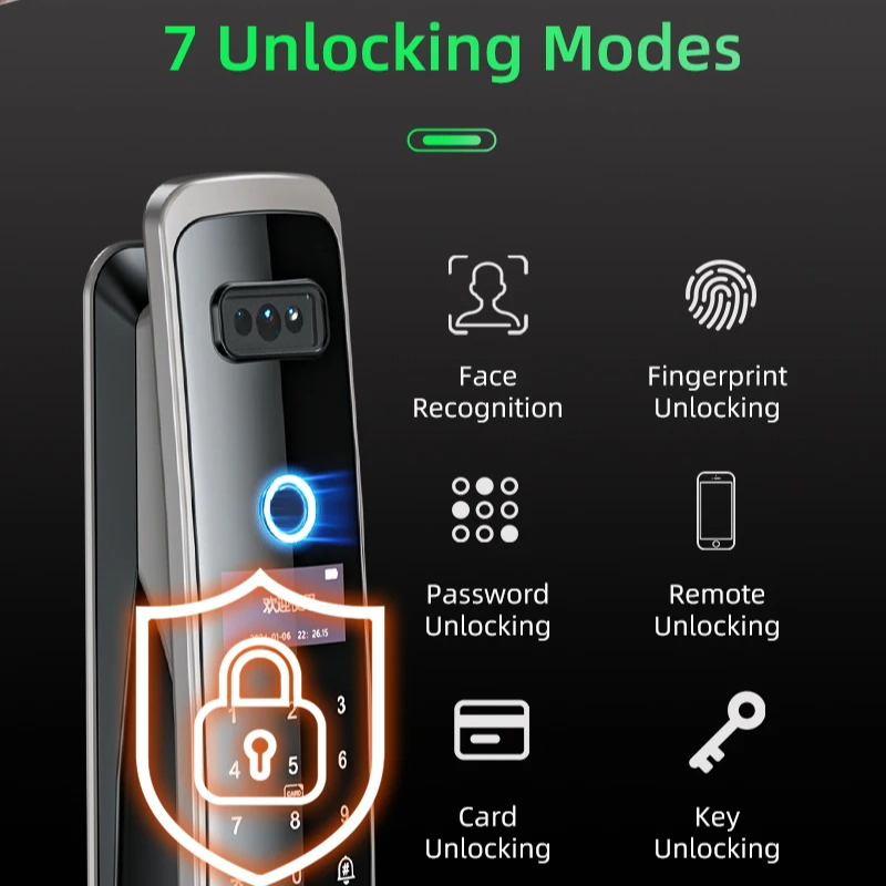 EGFirtor Smart Password Lock 3 - Home Security Front Door Camera ulasan dan harga