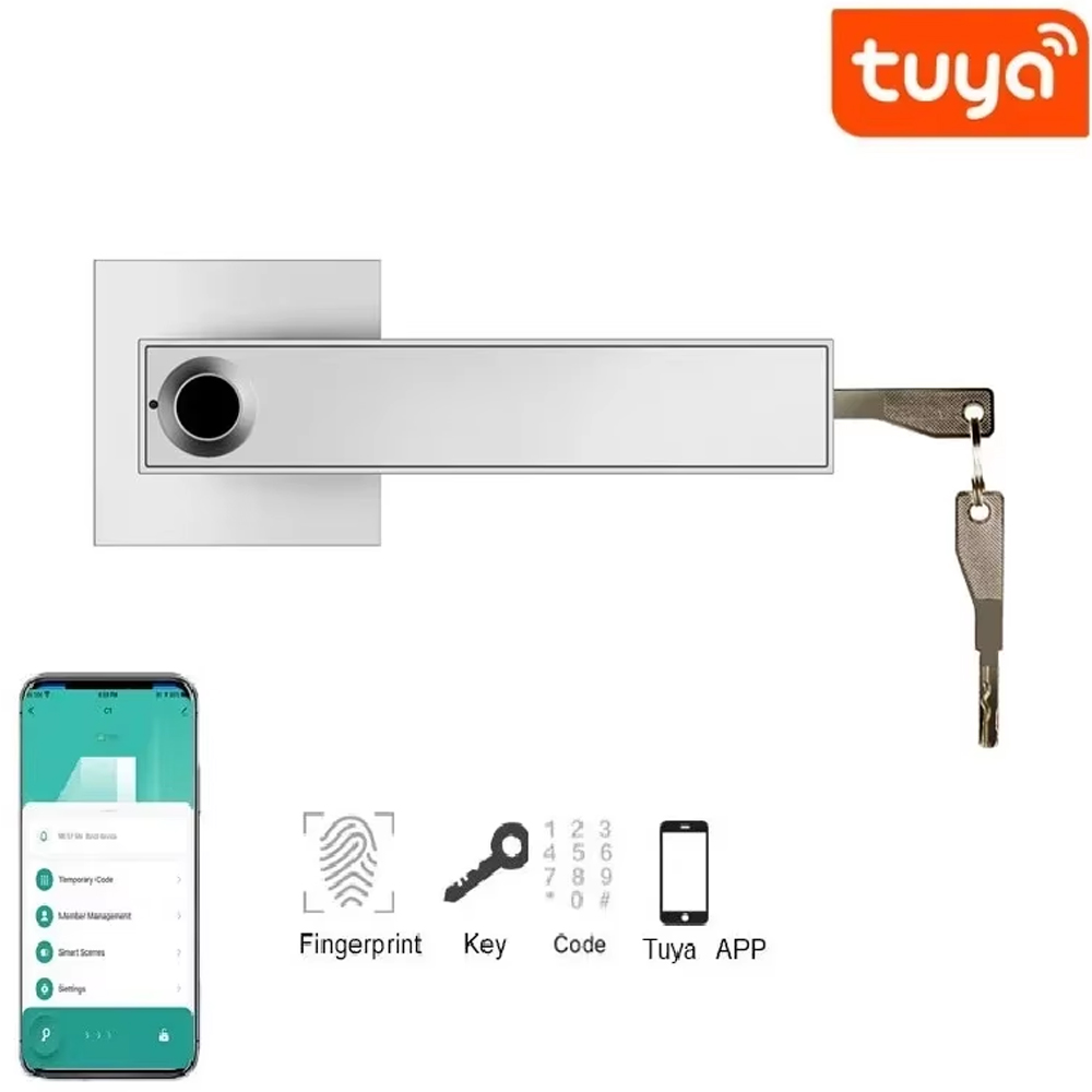 New Smart Door Lock With Bluet - Home Security Key ulasan dan harga