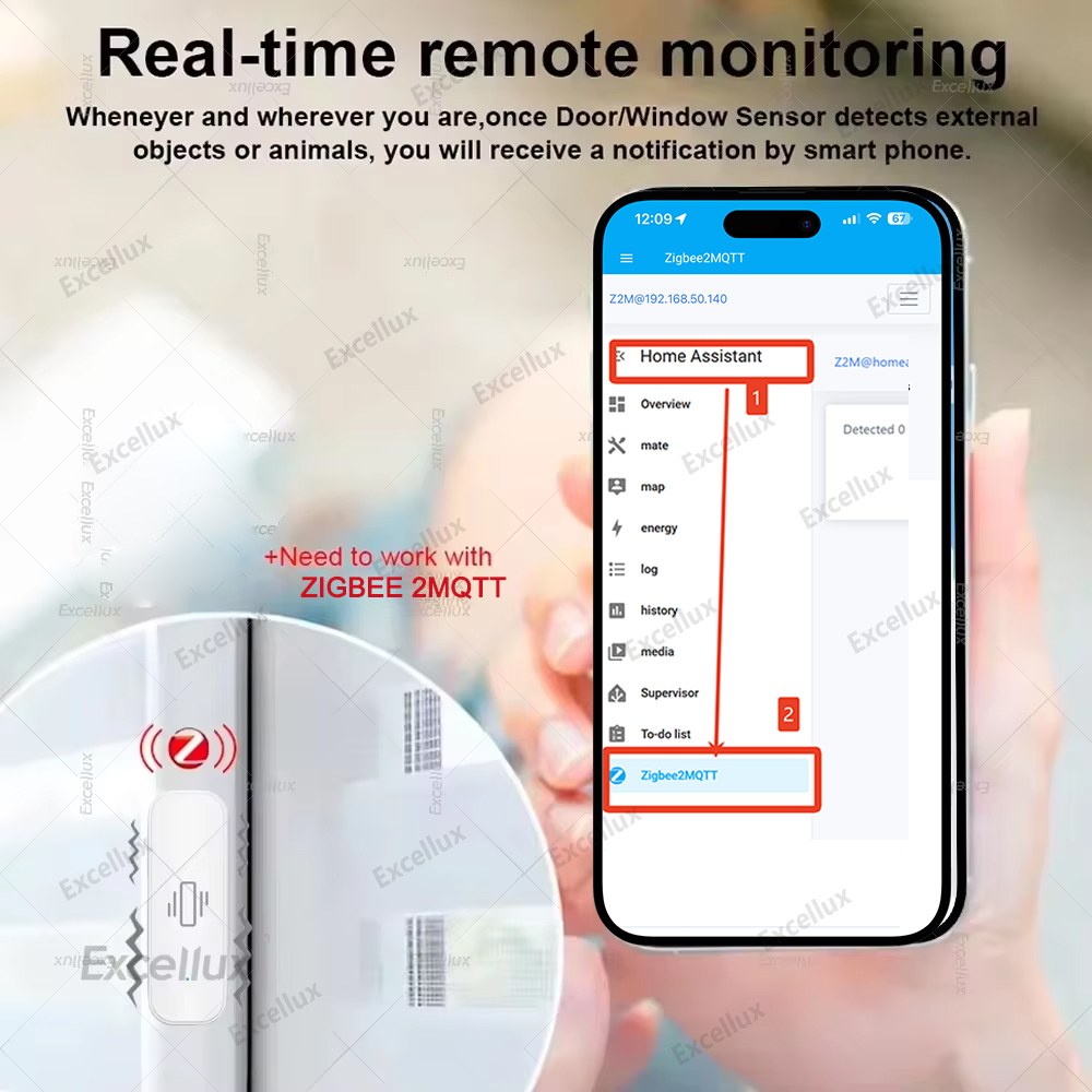 Zigbee Smart Vibration Sensor  - Home Security With Alarm ulasan dan harga