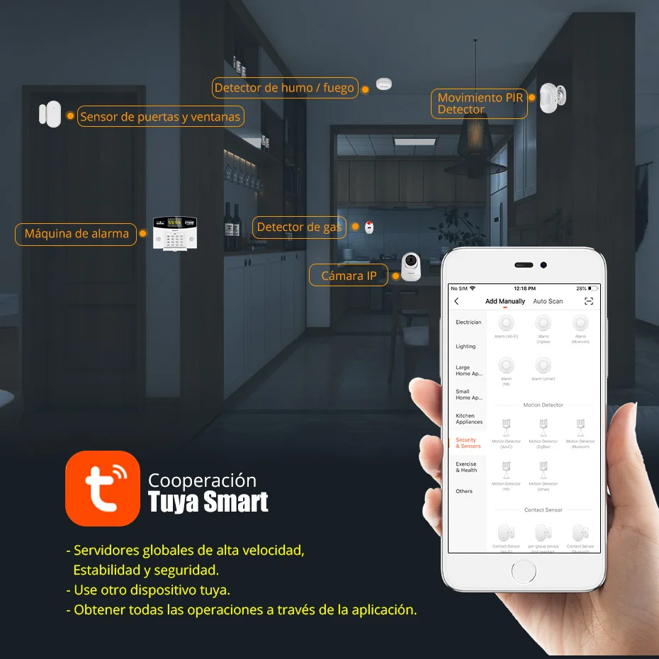 Fuers Tuya Smart Alarm System  - Home Security Front Door Camera ulasan dan harga