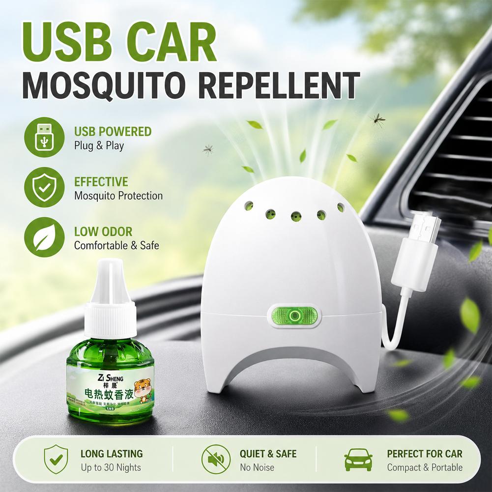 USB Car Electric Mosquito Repe - Home Security Technology ulasan dan harga