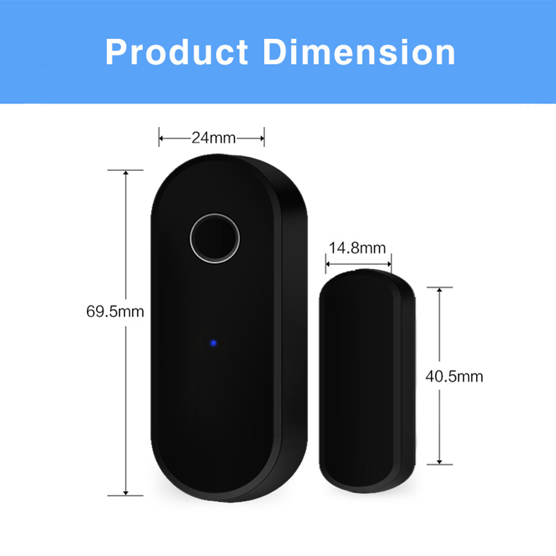 Tuya Smart Zigbee Door Sensor  - Home Security Technology ulasan dan harga