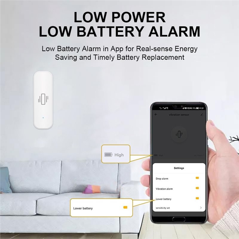 【VALUE MONEY】Tuya Wifi Smart V - Home Security With Alarm ulasan dan harga