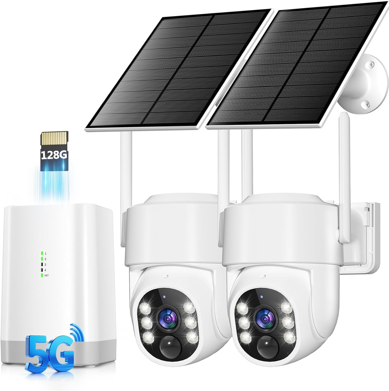 Solar Powered Wireless Outdoor - Home Security No Subscription ulasan dan harga