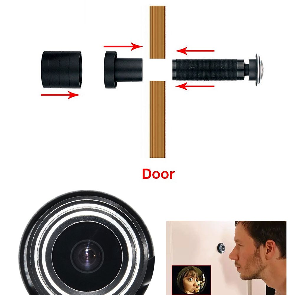 1080P 3MP 5MP 8MP 4k POE Audio - Home Security Front Door Camera ulasan dan harga