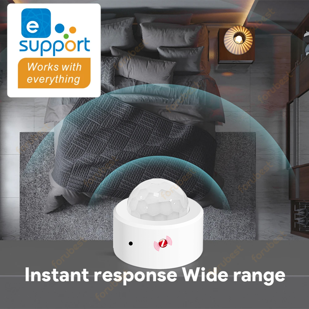 Zigbee 3.0 Human Motion Sensor - Home Security With Alarm ulasan dan harga