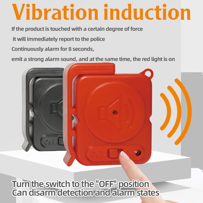 KERUI Wireless Vibration Alarm - Home Security With Alarm ulasan dan harga