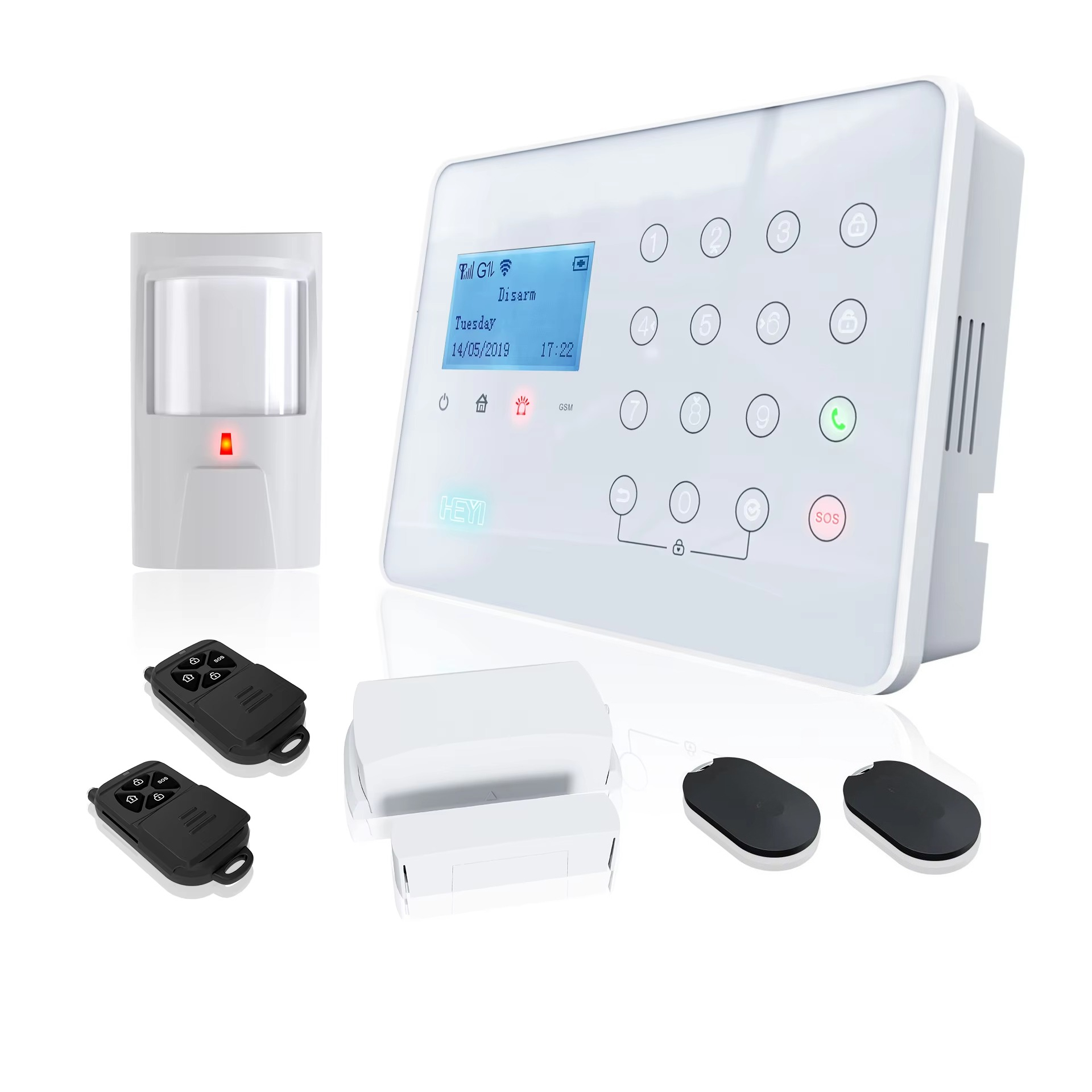 Alarm System  Wireless Securit - Home Security With Alarm ulasan dan harga